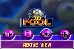 3D Pool screenshot 4 for GameBoy Advance